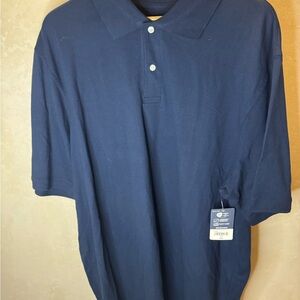 St. John's Bay Navy Blue Polo Shirt